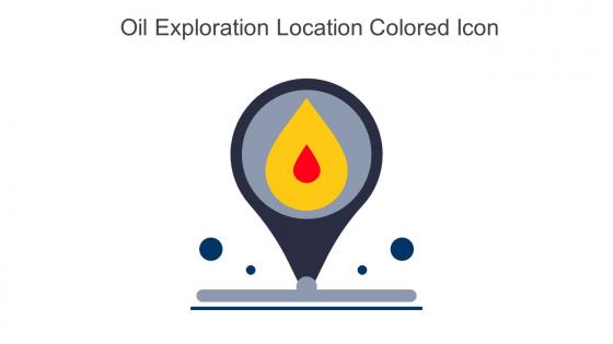 Oil Exploration Location Colored Icon In Powerpoint Pptx Png And Editable Eps Format