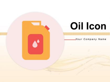 Oil Icon Increasing Extraction Different Extraction Dollar Container