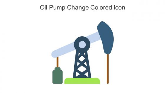 Oil Pump Change Colored Icon In Powerpoint Pptx Png And Editable Eps Format
