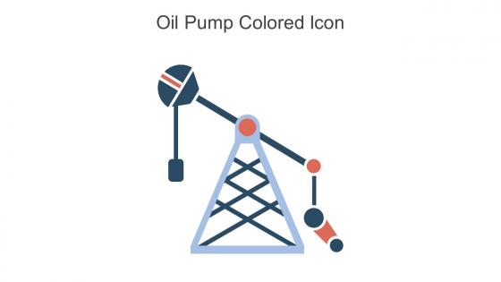 Oil Pump Colored Icon In Powerpoint Pptx Png And Editable Eps Format