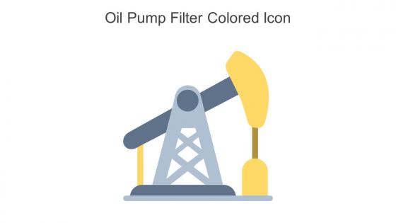 Oil Pump Filter Colored Icon In Powerpoint Pptx Png And Editable Eps Format