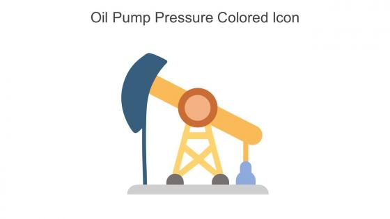 Oil Pump Pressure Colored Icon In Powerpoint Pptx Png And Editable Eps Format