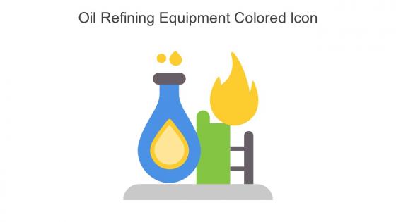 Oil Refining Equipment Colored Icon In Powerpoint Pptx Png And Editable Eps Format