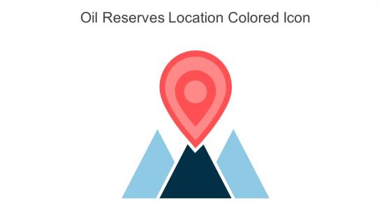 Oil Reserves Location Colored Icon In Powerpoint Pptx Png And Editable Eps Format