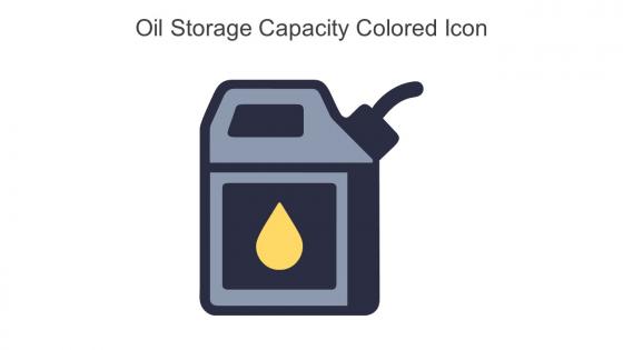 Oil Storage Capacity Colored Icon In Powerpoint Pptx Png And Editable Eps Format