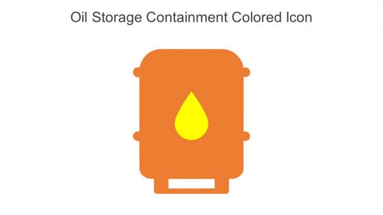 Oil Storage Containment Colored Icon In Powerpoint Pptx Png And Editable Eps Format