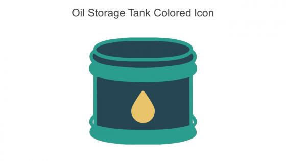 Oil Storage Tank Colored Icon In Powerpoint Pptx Png And Editable Eps Format
