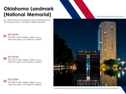 Oklahoma landmark national memorial powerpoint presentation ppt template