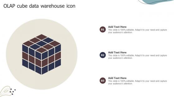 OLAP Cube Data Warehouse Icon
