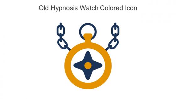 Old Hypnosis Watch Colored Icon In Powerpoint Pptx Png And Editable Eps Format
