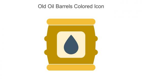 Old Oil Barrels Colored Icon In Powerpoint Pptx Png And Editable Eps Format