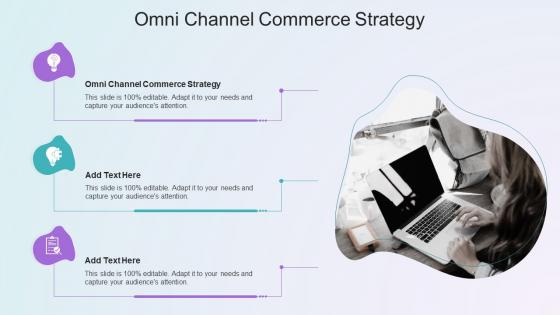 Omni Channel Commerce Strategy In Powerpoint And Google Slides Cpb