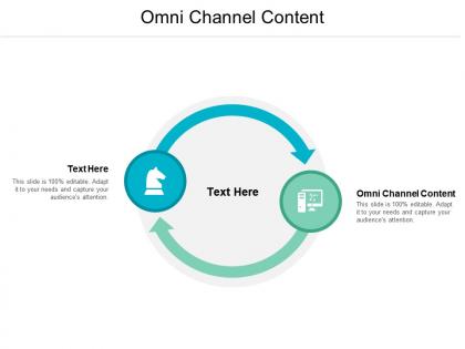 Omni channel content ppt powerpoint presentation ideas pictures cpb