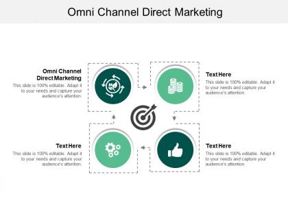 Omni channel direct marketing ppt powerpoint presentation infographics background images cpb