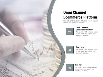 Omni channel ecommerce platform ppt powerpoint presentation visual aids files cpb