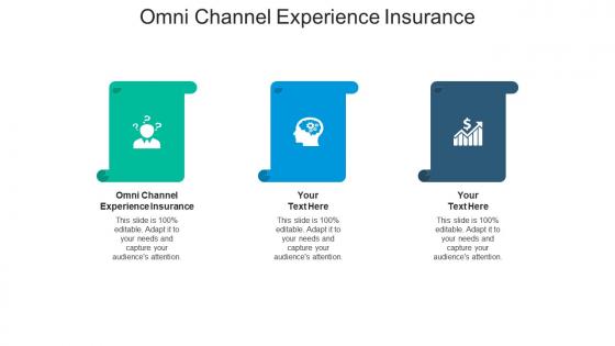 Omni channel experience insurance ppt powerpoint presentation portfolio elements cpb