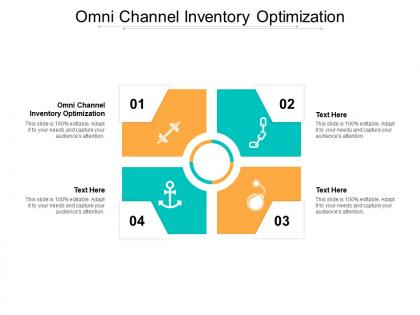 Omni channel inventory optimization ppt powerpoint presentation gallery templates cpb