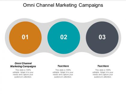Omni channel marketing campaigns ppt powerpoint presentation gallery templates cpb