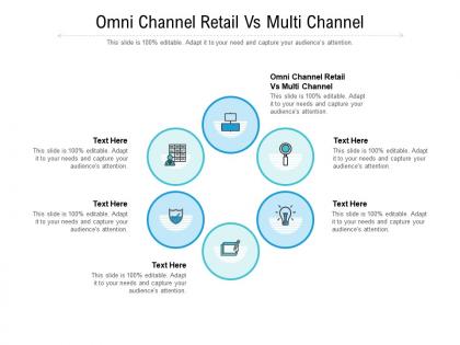 Omni channel retail vs multi channel ppt powerpoint presentation gallery brochure cpb