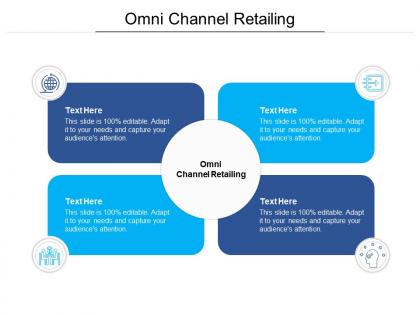 Omni channel retailing ppt powerpoint presentation infographics guidelines cpb
