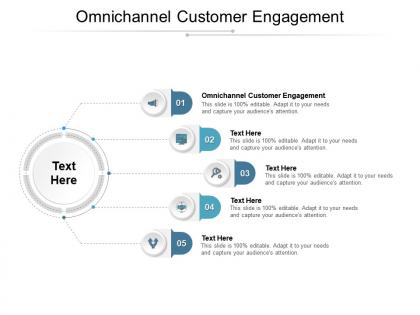 Omnichannel customer engagement ppt powerpoint presentation gallery templates cpb