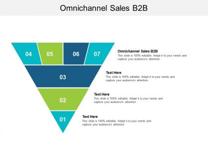 Omnichannel sales b2b ppt powerpoint presentation gallery guidelines cpb
