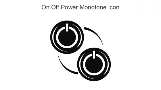 On Off Power Monotone Icon In Powerpoint Pptx Png And Editable Eps Format
