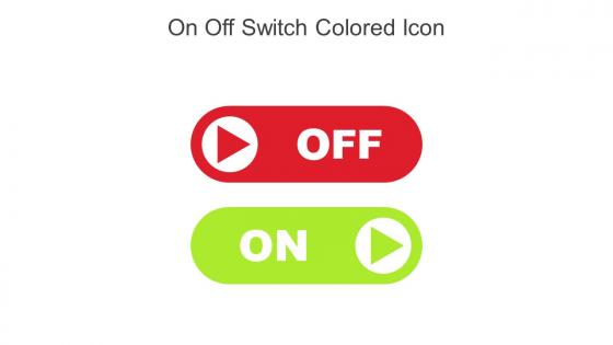 On Off Switch Colored Icon In Powerpoint Pptx Png And Editable Eps Format