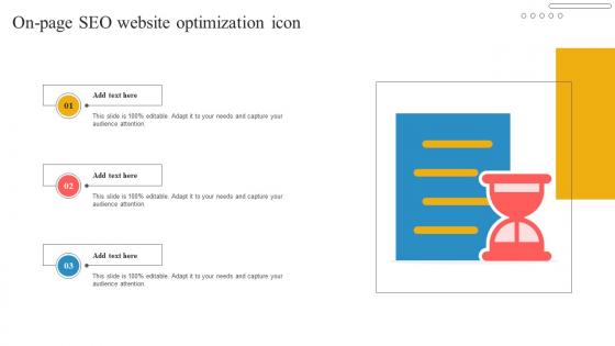 On Page SEO Website Optimization Icon