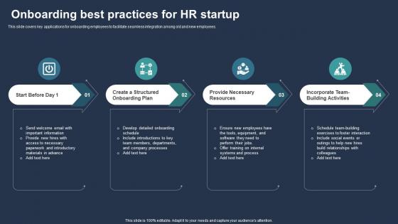 Onboarding Best Practices For HR Startup