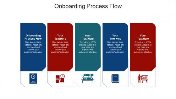 Onboarding process flow ppt powerpoint presentation slides influencers cpb