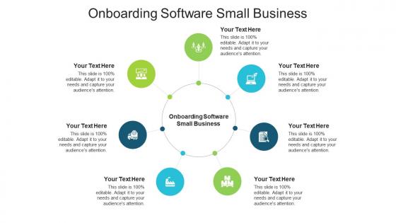 Onboarding software small business ppt powerpoint presentation outline visual aids cpb