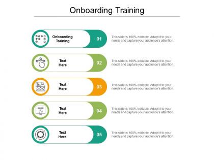 Onboarding training ppt powerpoint presentation infographic template cpb