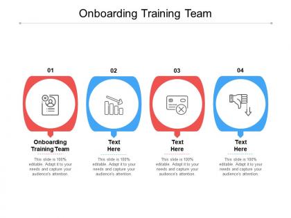 Onboarding training team ppt powerpoint presentation professional microsoft cpb