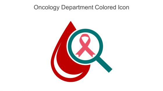 Oncology Department Colored Icon In Powerpoint Pptx Png And Editable Eps Format
