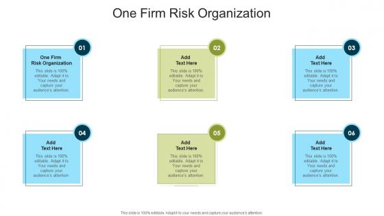 One Firm Risk Organization In Powerpoint And Google Slides Cpb