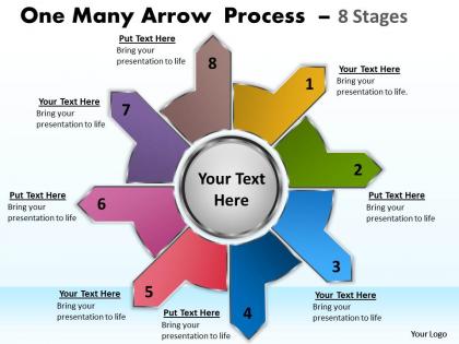 One many arrow process 8 stages 20