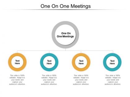 One on one meetings ppt powerpoint presentation ideas sample cpb