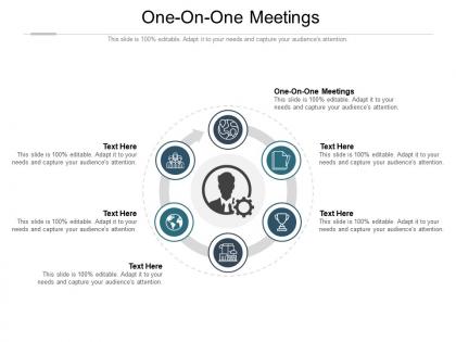 One on one meetings ppt powerpoint presentation professional layout cpb
