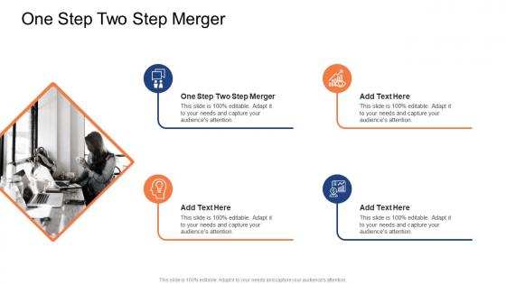 One Step Two Step Merger In Powerpoint And Google Slides Cpb
