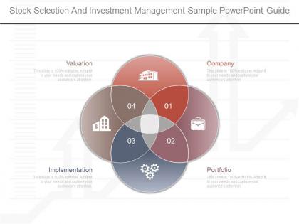 One stock selection and investment management sample powerpoint guide