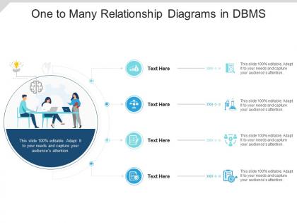 One to many relationship diagrams in dbms infographic template