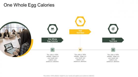 One Whole Egg Calories In Powerpoint And Google Slides Cpb
