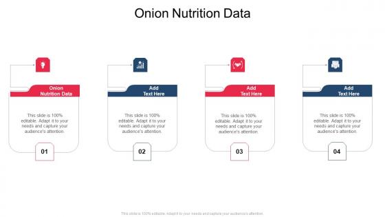 Onion Nutrition Data In Powerpoint And Google Slides Cpb