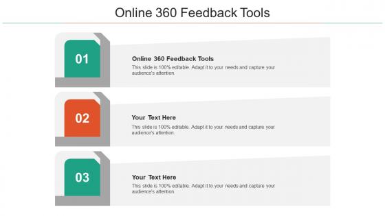 Online 360 Feedback Tools Ppt Powerpoint Presentation Model Aids Cpb