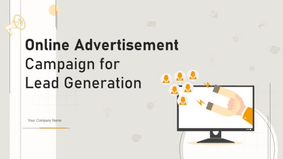 Online Advertisement Campaign For Lead Generation Powerpoint Presentation Slides MKT CD V