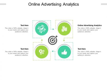 Online advertising analytics ppt powerpoint presentation infographic template sample cpb