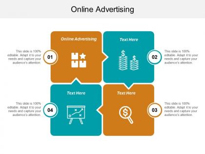Online advertising ppt powerpoint presentation infographic template slideshow cpb