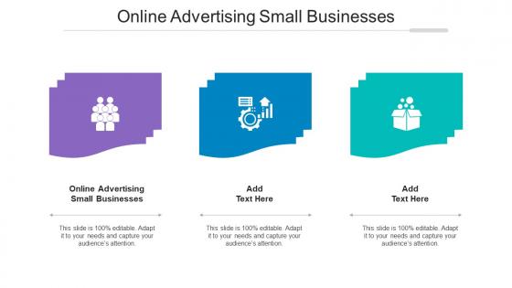 Online Advertising Small Businesses Ppt Powerpoint Presentation Portfolio Objects Cpb