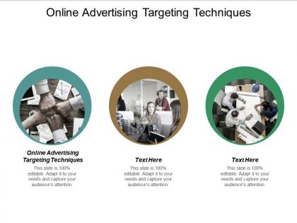 Online advertising targeting techniques ppt powerpoint presentation file display cpb